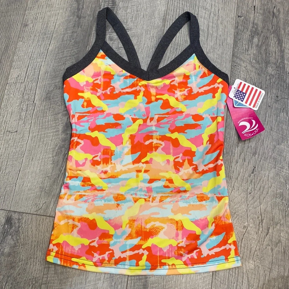KOS USA athletic workout top